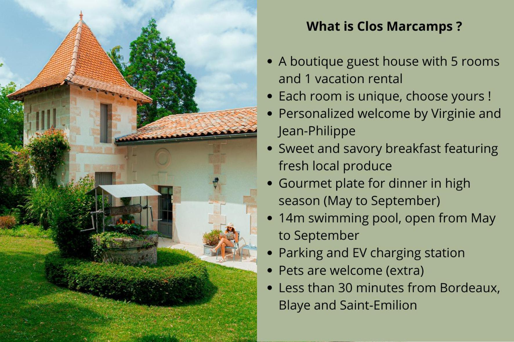 Clos Marcamps - Teritoria Prignac-et-Marcamps Εξωτερικό φωτογραφία
